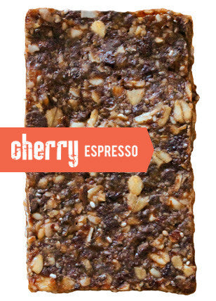 NEW! Cherry Espresso Flavor - Healthy Snack Bar
