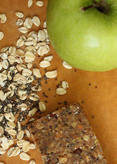 Apple Pecan Flavor | Healthy Snack Bar | Gluten Free, Soy Free, Vegan